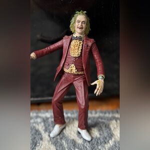 Beetlejuice red Suit Action Figure